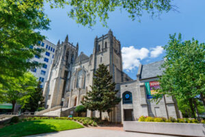 First United Methodist Church on April 15, 2017 in Uptown Charlotte, North Carolina.